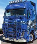Cooles Retro-Airbrush Heißer Edelstahl Feine Lederarbeiten Trucks Super-Scania am