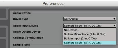 Einbindung in Ihre Audio-Software (DAW) Scarlett 18i20 ist zu jeder DAW kompatibel, die ASIO- oder WDM- (Windows) bzw. Core- Audio-Treiber (Mac) unterstützt.