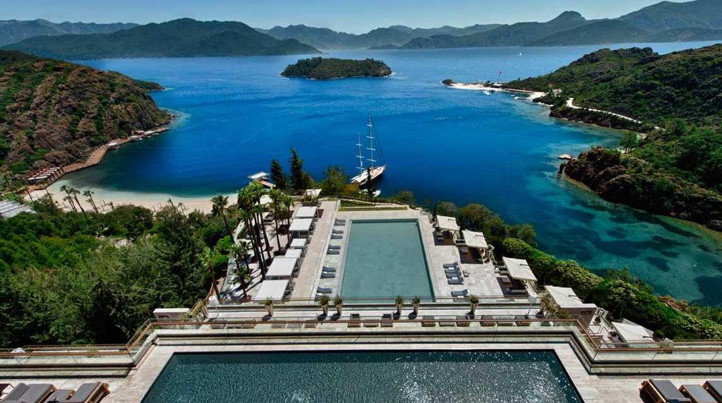 D-Hotel Maris, ehemals Club Resort Select Maris, Marmaris, Türkei Eine der besten 5-Sterne-Urlaubsresorts im Mittelmeer.