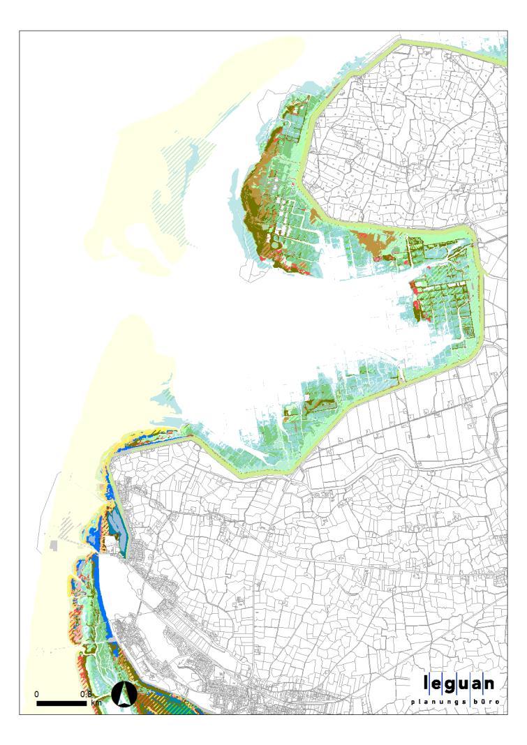 Salt marsh mapping according to TMAP standards
