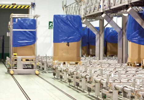 Effiziente Installation in Fustiñana Am Standort Fustiñana wird der größte Teil der Produktion von Congelados de Navarra hergestellt.