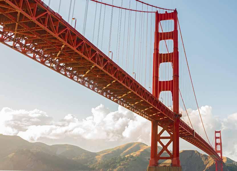 San Francisco Auf 42 Hügeln erbaut und von Wasser umgeben, zählt San Francisco zu den schönsten und vielfältigsten Städten der Welt. Optimale Reisezeit Klima Jan. Feb. März April Mai Juni Juli Aug.