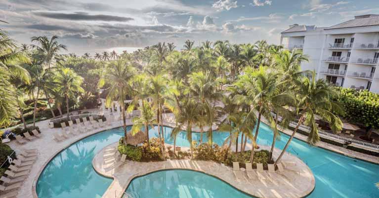 74 Florida Fort Lauderdale Lago Mar Resort and Club 4444 Fort Lauderdale Offizielle Kategorie **** 204 Zimmer und Suiten ab CHF 122 ohne Mahlzeiten, z. B. am 10.5.18 hotelplan.