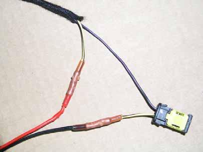 Leitung sw K/0 Adapterkabel 4 Fahrzeugeigene Leitung rt 6mm²