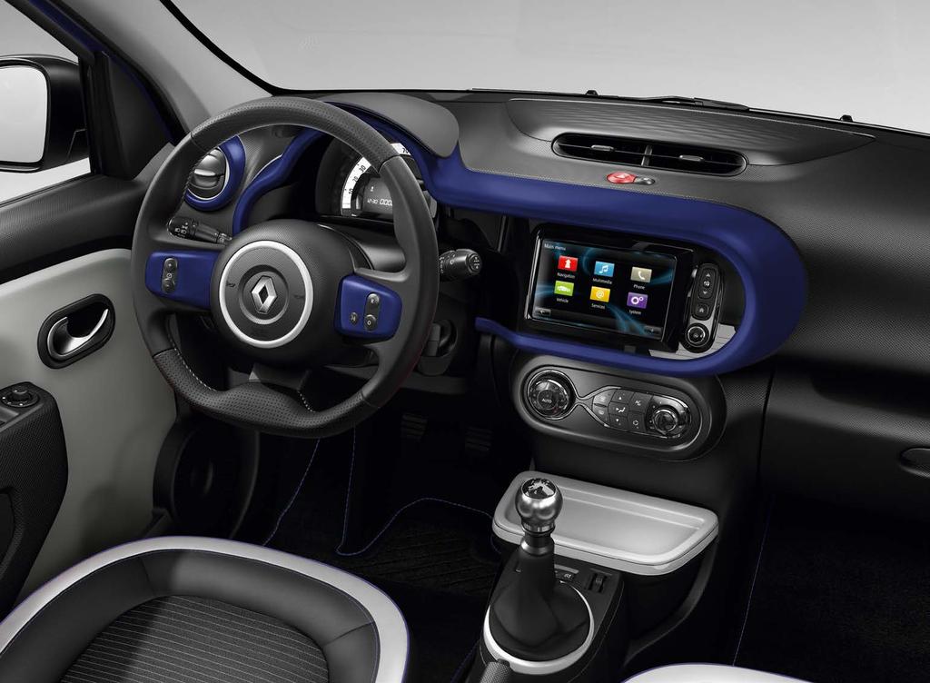 Bedienen Sie das Renault R-Link Evolution-System* wie ein Tablet.