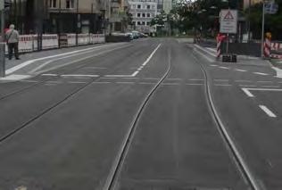 (3) Bogenhalbmesser von Streckengleisen mit unabhängigem Bahnkörper sollen sollen mindestens so so groß sein, daß in den Gleisbogen keine Beschränkungen der Streckenhöchstgeschwindigkeit notwendig