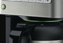 Kaffee-Technologie und exklusivem Design. Wie jede Braun Kaffeemaschine sind sie mit dem OptiBrewSystem ausgestattet.