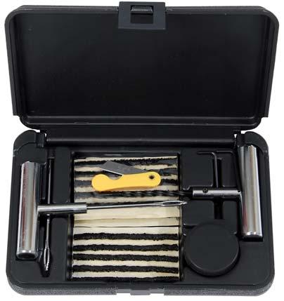x split eye insert tool CHROME handle, x reamer tool CHROME handle, x lubricant, 20 x repair strings (200 mm).