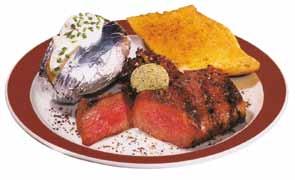 Zarte Steaks vom Grill Zu jedem Hauptgericht wird Ihnen ein Salatteller mit kroatischem Dressing serviert. 70 Rumpsteak argent.