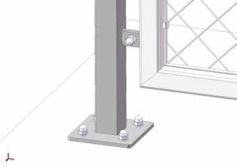 Lace Fence System Classic Das Rahmensystem Classic ist unser schlichtes, zartes Design für Lace Fence. Die Höhe der Zaunfelder beträgt stets 100 cm.