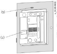 7 Sperrvorrichtungen 7 Interlocks Interlock Sperrvorrichtung Cubicle door locking mechanism Verriegelung der Schaltschranktür Access block via CLOSE/OPEN button (locking set) Zugangssperre über