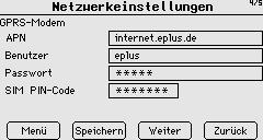 Solar-Log1000: Konfigurieren am Gerät Netzwerkeinstellungen ändern (Basis/Netzwerk) 10.5.