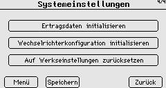 Daten löschen Hinweis Vor jeder der folgenden Löschaktionen empfiehlt es sich, eine Datensicherung vorzunehmen, entweder über PC-Bedienung ( Seite 246) oder über den USB-Stick am Gerät (siehe