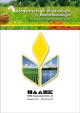 12-seitige Unternehmesbroschüre: HAASE Komponenten für Biogasanlagen