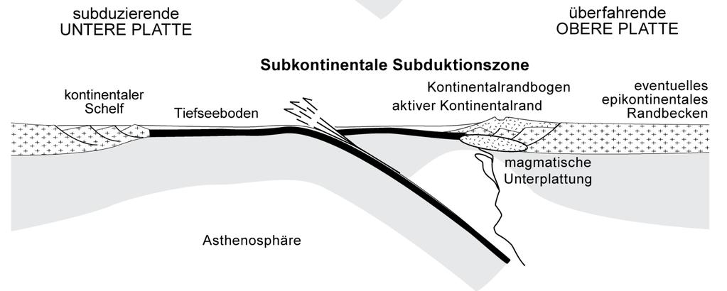 versteht man Streckung und Spreizung des Meeresbodens hinter dem Inselbogen, ähnlich dem Spreizen entlang eines mittelozeanischen Rückens.