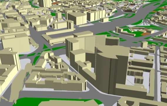 3D Stadtmodell 2.