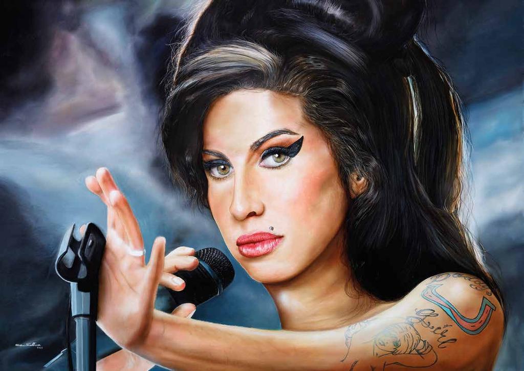 AMY WINEHOUSE Amy Jade Winehouse war bekannt für Ihre tiefe Stimme und Ihren elektrisierenden Mix aus