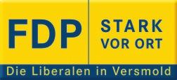 FDP-Ortsverband Versmold Westdamm 15 33775 Versmold Telefon: 05423 5383