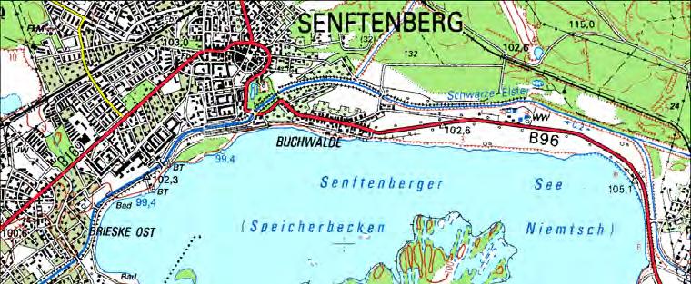 25 Tagebaurestgewässer bei Senftenberg - Senftenberger See - Kleinkoschener See - Skadower See - Sedlitzer See -