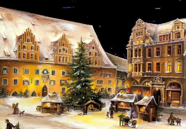 Meißner Weihnacht mit Adventskalender am historischen Rathaus Vielfältige