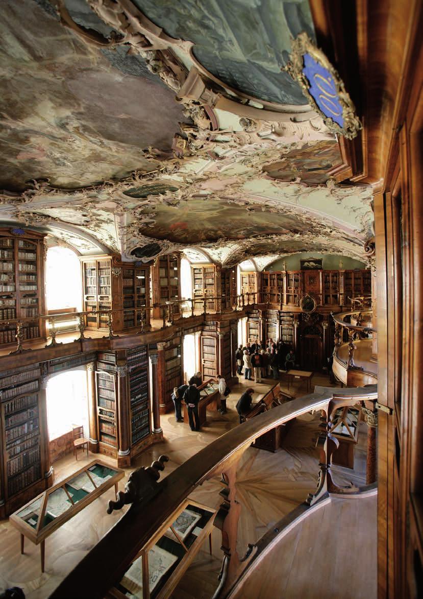 Die Stiftsbibliothek von St.