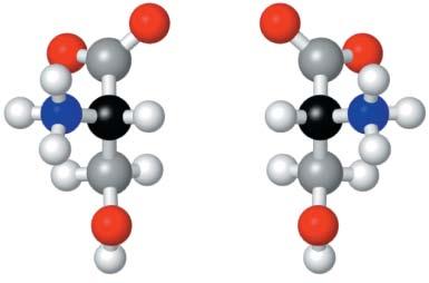 3.1 Allgemeine Struktur von Aminosäuren werden können, weil zur Änderung der Konfiguration der Bruch (und die anschließende eubildung) von kovalenten Bindungen erforderlich wäre.