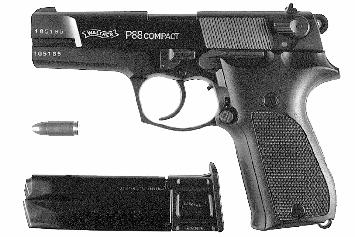 35 f) Schusswaffen (siehe S.13) Abbildung 25: Pistole Es handelt sich um eine sogenannte scharfe Schusswaffe. Erwerb Führen (zugriffsbereit) Verbot nur mit WBK ( 10 Abs.