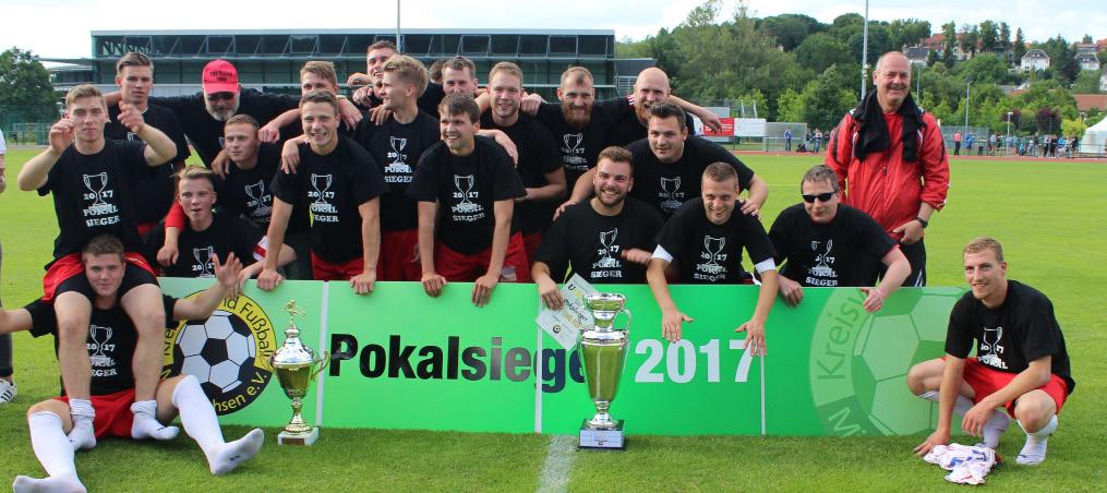 Endspiel im Kreispokal / Herren SV Germania Mittweida - TSV Flöha 0:3 (0:1) Die Fußballer des TSV Flöha haben vom Finale zuhause geträumt und es letztlich auch gewonnen.