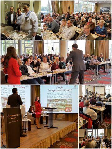 Freitag, 4. November 2016 28 Treffen der Vollblut-Experten Auf Einladung der Besitzervereinigung kamen über 300 Gäste zum Vollblut Expertentag ins Hotel Courtyard am Maschsee in Hannover.