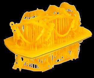 3D-DRUCK VarseoWax CAD/Cast Das Harz für den 3D-Druck von CAD/Cast Modellgussgerüsten und Überpressschablonen VarseoWax CAD/Cast ist ein lichthärtendes Material zur Herstellung von vollständig