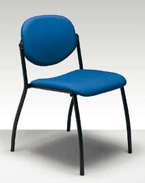 legged chair with armrests Chaise 4 pieds avec accoudoirs 4 Beine