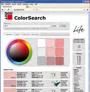Mit unglaublichen 888 Farben überrascht Baumit Life Der Farbfinder ColorSearch Dieses innovative Tool ist auf unserer Website www.baumitlife.