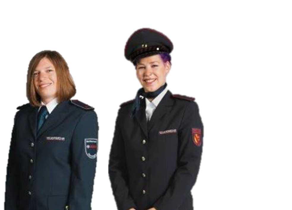 F für unsere Feuerwehrfrauen Frauenbekleidung