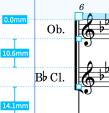 Liedtext einfügen 1. Shift-L -> Liedtext 2. -> weitere Zeilen 3. -> Chorus 4. Shift- -> Liedtext über der Notenzeile Eigenschaften Bereich (Cmd-8) 1. Eigenschaften verschiedener Elemente anpassen 2.
