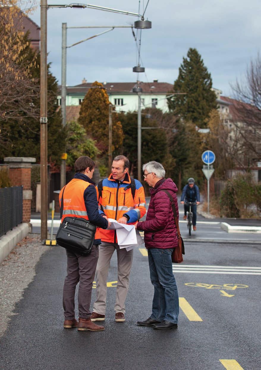 Mobilität Für ein gut erreichbares Zentrum Die «Mobilitätsstrategie» wurde 2014 vom Stadtrat verabschiedet und enthält aufeinander abgestimmte Verkehrsmassnahmen, die in den nächsten 20 Jahren