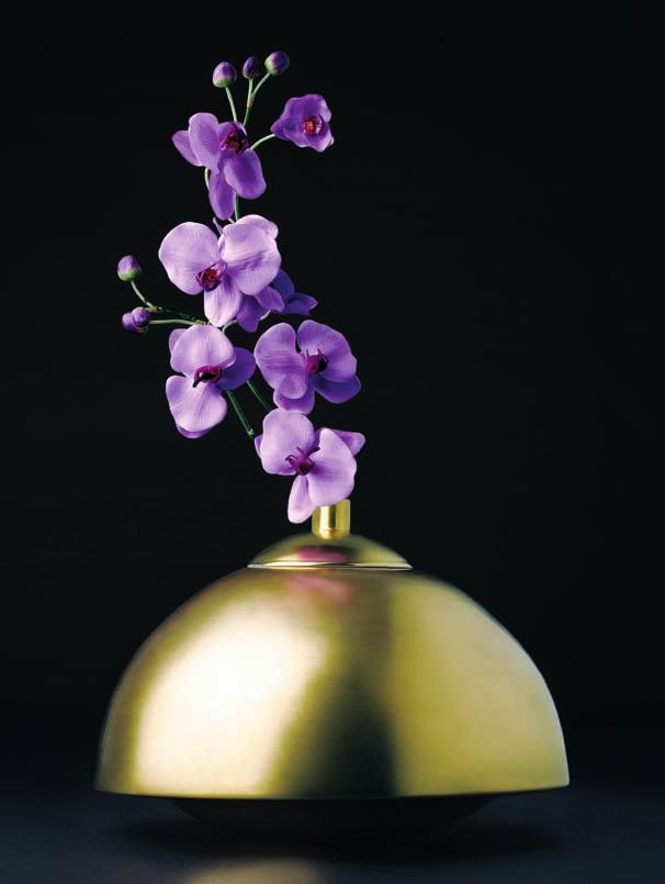 Seduction Bodenvase Floor Vase, Ø 390 mm, H 300 mm Herausnehmbarer Vaseneinsatz zur besseren