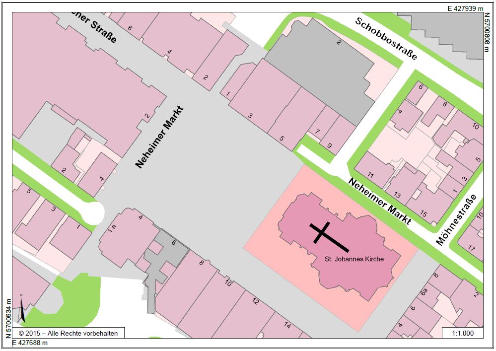 Projekt Stadtplan (2008) Für den südwestfälischen Stadtplan im Internet verwendet die GDI.