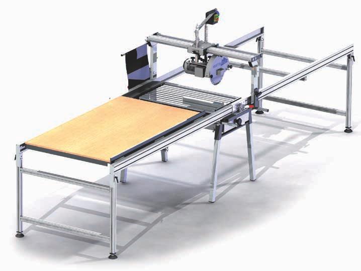 Professionell trennen Meisterschnitt Combi Das patentierte mobile Bearbeitungszentrum für den Einsatz in Werkstatt und auf Baustellen.