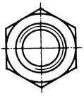 Ecrous hexagonaux 1,5 d à embase cylindrique Tuercas hexagonales 1,5 d con arandela Dadi esagonali 1,5 d con collare Sechskantmuttern (Langmuttern), Höhe m = 3 d Hexagon nuts, m