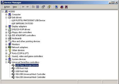 1.1.1 Windows 2000, XP, Vista 1. Wenn die MediaStation mit dem PC verbunden und der Netzstecker an der Steckdose angeschlossen ist, installiert Windows automatisch die benötigten Treiber.