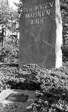 Erst im Mai 1919 wurde der Leichnam geborgen. Gedenkstätte der Sozialisten in Friedrichsfelde.