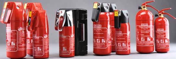 ISO 9001:2008 FM 27122 Hauptvorteile der Kompakt-Feuerlöscher n Kompakte Geräte der Standardklasse mit hoher Löschleistung n Einhand-Komfortbedienung oder einfach bedienbare Handhebel-Auslösung