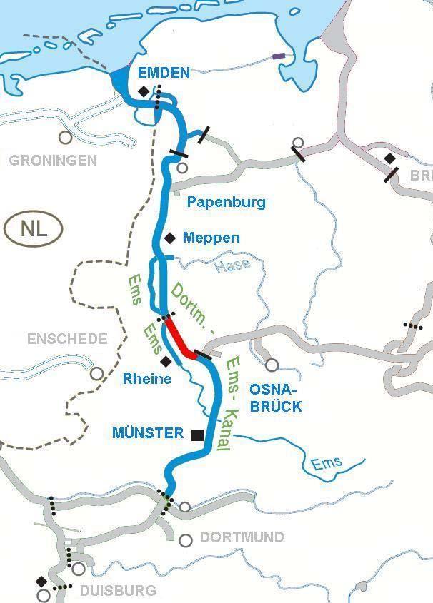2 Sponsoringaktion Ausbau Nordstrecke Dortmund-Ems-Kanal (DEK) Allgemeine Fragen 1.1. "Ausbau des DEK Nord" Was heißt das konkret?
