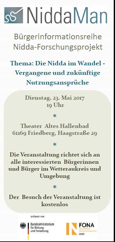 Mai 2017 um 19 Uhr Wo: Theater Altes Hallenbad,