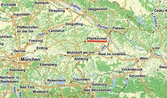 B. Standortbeschreibung Pfarrkirchen ist die Kreisstadt des Landkreises Rottal-Inn und liegt an der B 388, die vom 50 km entfernten Passau in die 125 km entfernte