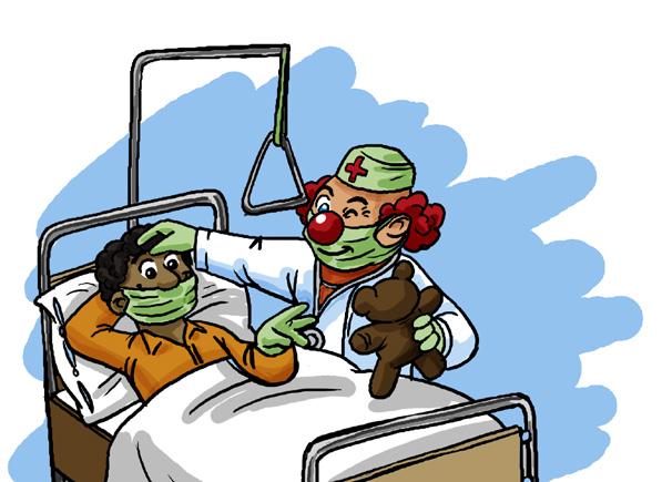 Clownsvisite In vielen Krankenhäusern gibt es Klinikclowns, die Ihre Kinder während des stationären