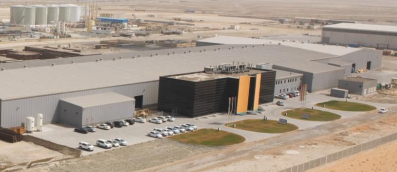 000 m² Produktionsfläche Unger Steel Middle East FZE in Sharjah 40.