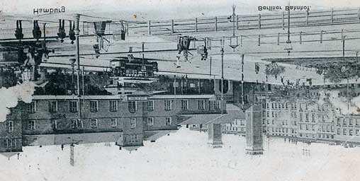 Foto: Sammlung Wolfgang Klee züge nach Hannover im Venloer Bahnhof begannen, bezeichnete man ihn ab 1892 als Hannoverschen Bahnhof.