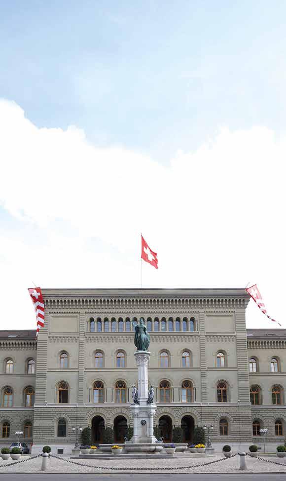Das Bundeshaus West wurde von 1851 bis 1857 durch den Berner Friedrich Studer als «Bundes-Rathaus» erbaut. Im Westflügel befand sich der Nationalratssaal, im Ostflügel der Ständeratssaal und im 1.