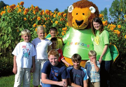 Kultusministerin Dr. Marianne Schultz-Hector fand beim Kinderfest in der Villa Reitzenstein statt.